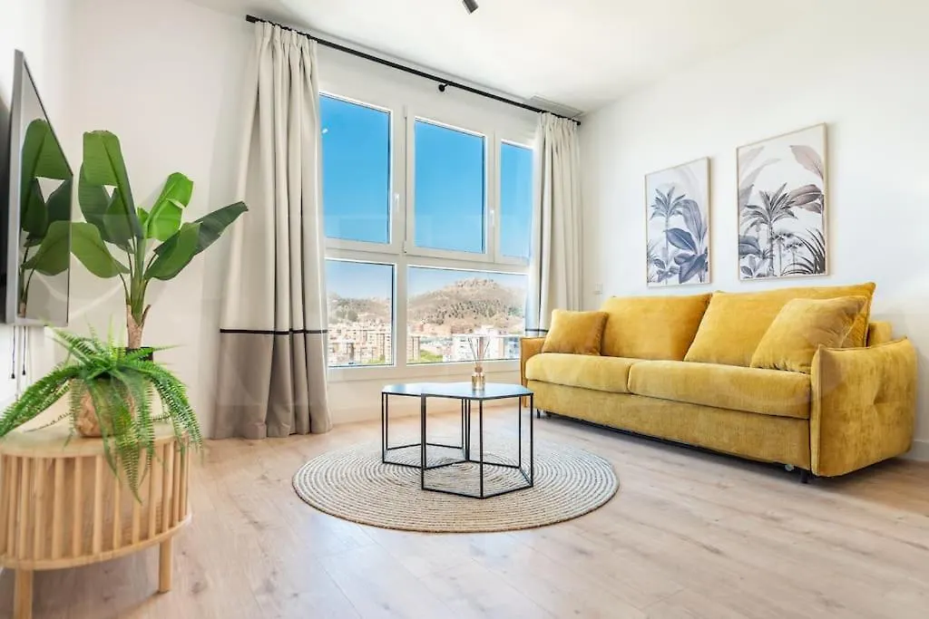 Urban Sky Apartment With Parking & Gym By Rems Málaga 0*,  Spanien